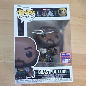 Funko Pop! Boastful Loki Figure - Green, Gold & Black 984